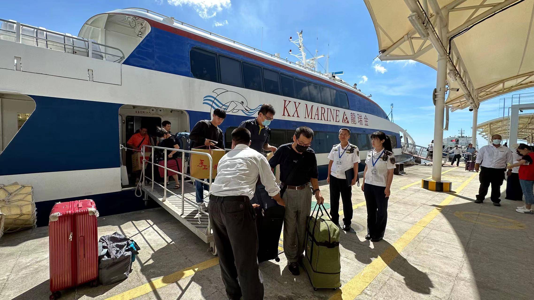 厦金航线客流统计数据：客运航线出入境客流量突破200