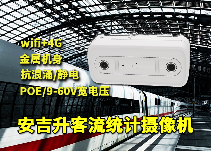 安吉升实时客流统计摄像头（城轨客流量分析系统）
