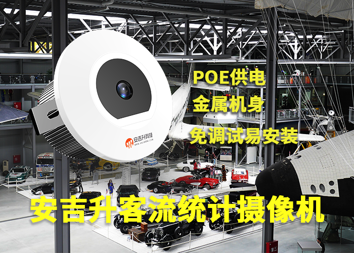 安吉升商业客流分析系统怎么统计展厅人员数据的？